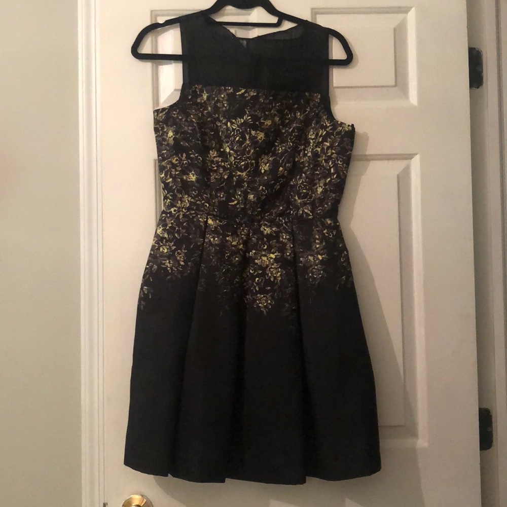 Black cocktail dress